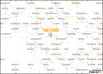 map of Motema