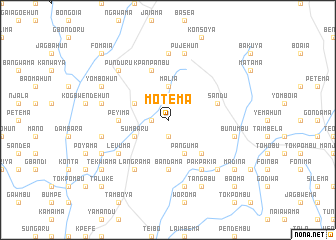 map of Motema