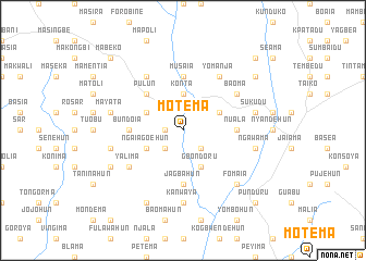 map of Motema