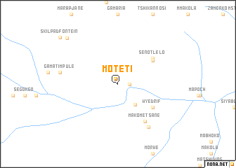 map of Moteti