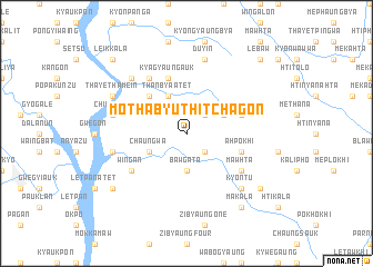 map of Mothabyu Thitchagon