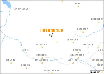 map of Mothagale