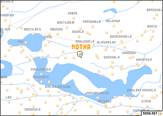 map of Motha