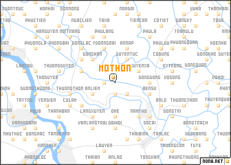 map of Mỏ Thôn