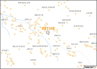 map of Motike