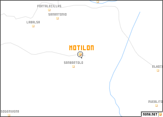 map of Motilón