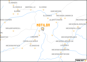 map of Motilón