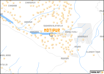 map of Motīpur