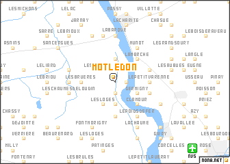 map of Motledon