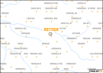 map of Motnga