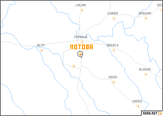 map of Motoba