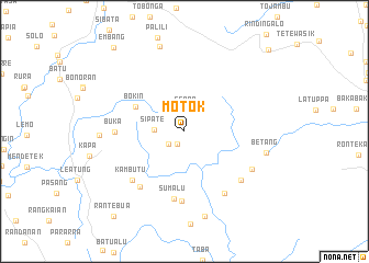 map of Motok