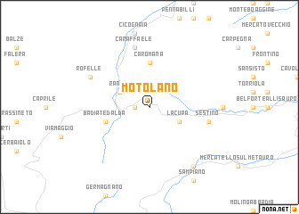 map of Motolano