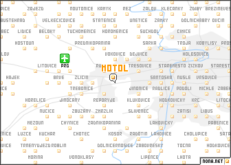 map of Motol