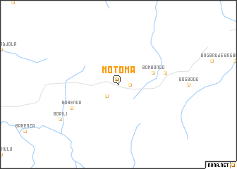 map of Motoma