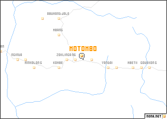 map of Motombo