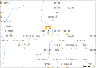 map of Motom