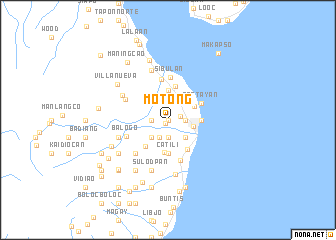 map of Motong