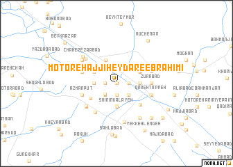 map of Motor-e Ḩājjī Ḩeydar-e Ebrāhīmī