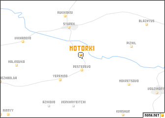 map of Motorki