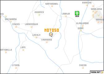 map of Motoso