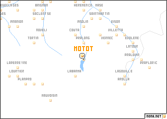 map of Motôt