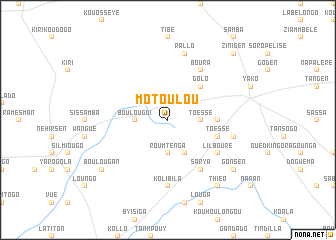 map of Motoulou