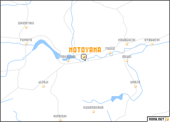 map of Motoyama