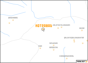 map of Moţrābād