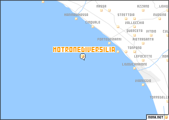 map of Motrone di Versilia
