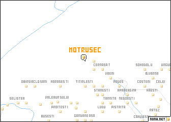 map of Motru Sec