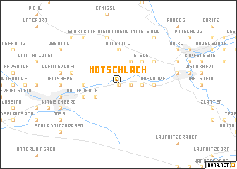 map of Mötschlach