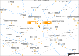 map of Motta di Livenza