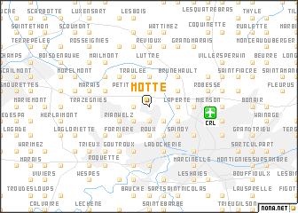 map of Motte