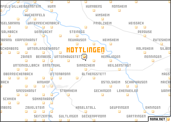 map of Möttlingen