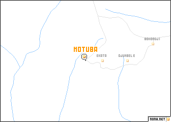 map of Motuba