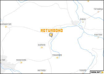map of Motumaoho