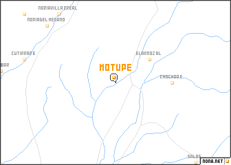 map of Motupe