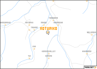 map of Motupiko