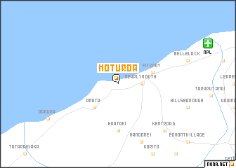 map of Moturoa