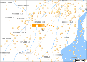 map of Motuwāla Khu