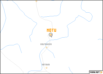 map of Motu