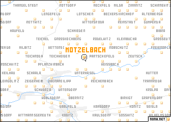 map of Mötzelbach