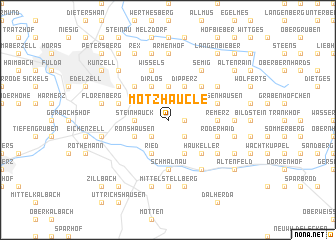 map of Motzhaucle