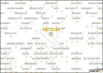map of Motzlar