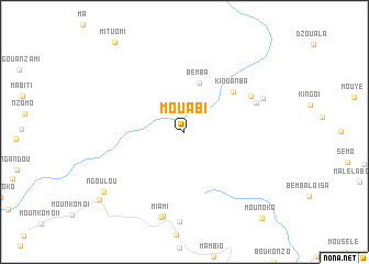 map of Mouabi