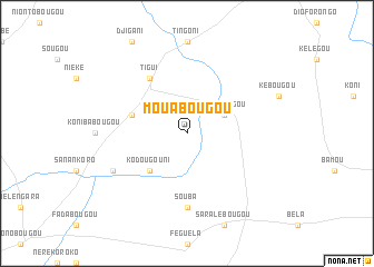 map of Mouabougou