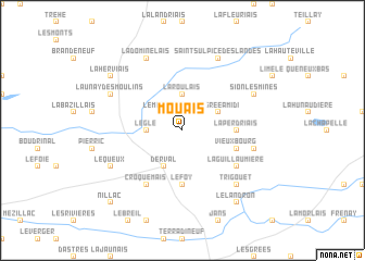 map of Mouais