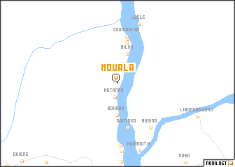 map of Mouala