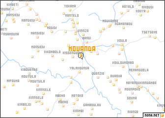 map of Mouanda